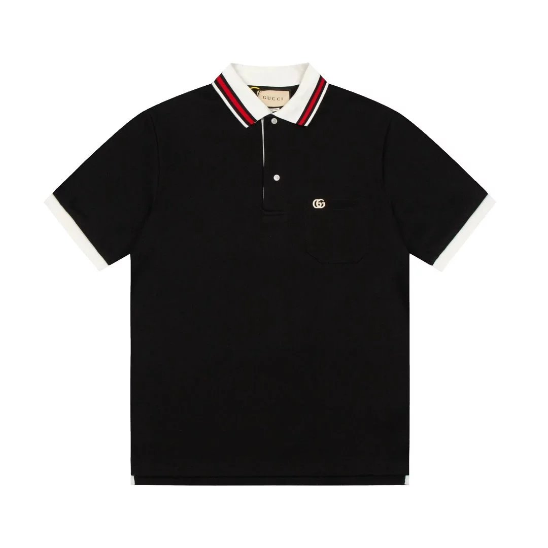 Gucci Logo Print White Polo Shirt - 19