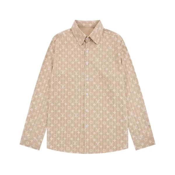 Louis Vuitton Floral Print Long-Sleeve Shirt White Multicolor - 24