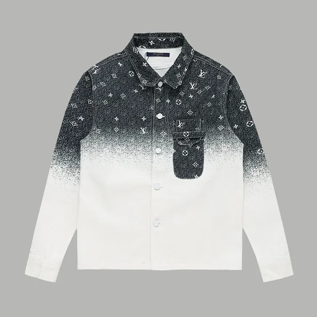 Louis Vuitton Jackets Monogram denim trucker jacket product detail image 23