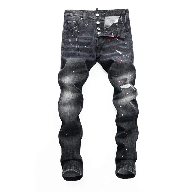 Dsquared2 Jeans Distressed paint-splatter product detail image 14