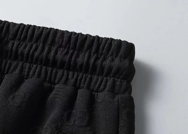 Louis Vuitton Monogram All-Over Black T-Shirt and Shorts Set - 10