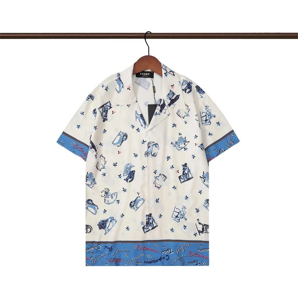 Fendi Monster Eyes White Shirt - 14
