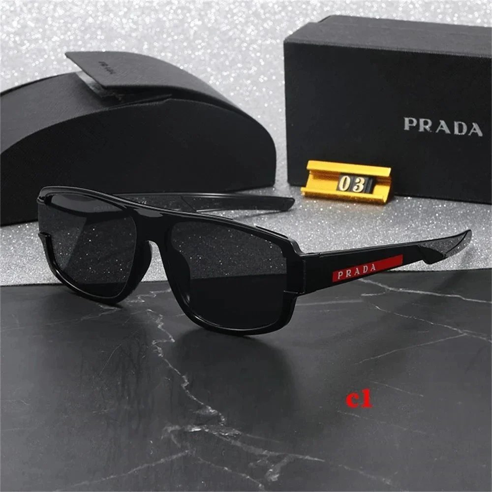 Prada Cat-Eye Yellow Acetate Sunglasses - 5