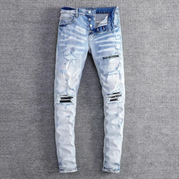 Gallery Dept. Distressed Washed Black Jeans - 15