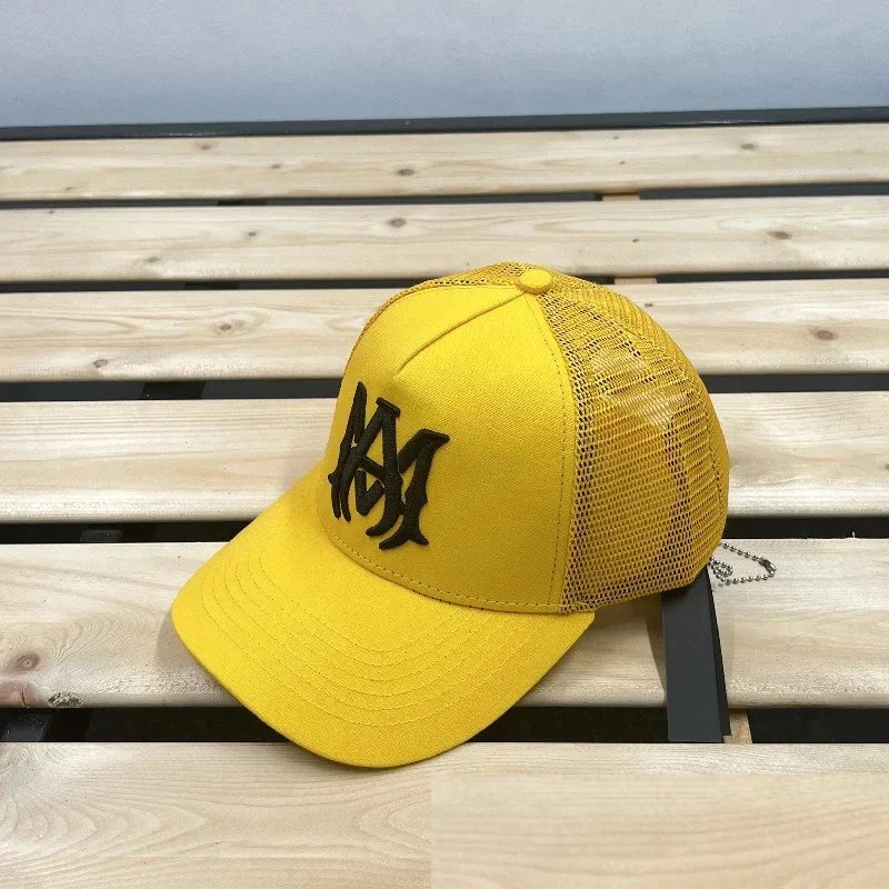 Design Trucker Cap Blue Mesh Back Baseball Cap - 6