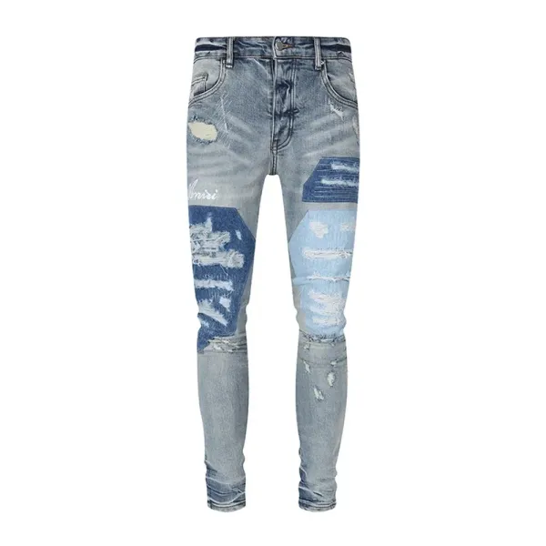Gallery Dept. Distressed Washed Black Jeans - 28