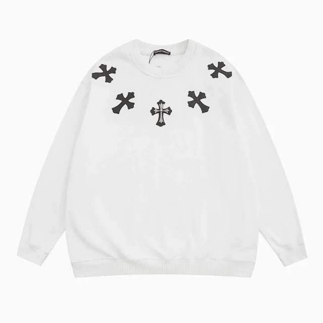 Chrome Hearts Hoodies & Sweatshirts Crewneck Graphic Sweatshirt product detail image 17