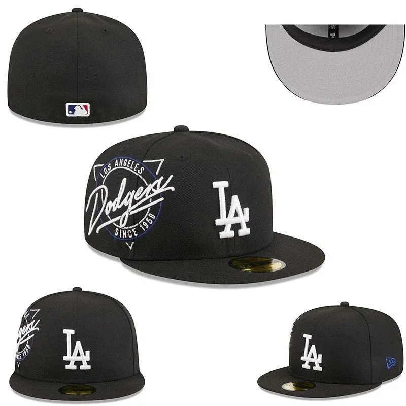 New Era 59FIFTY Los Angeles Dodgers White On-Field Authentic Cap Baseball Cap - 8
