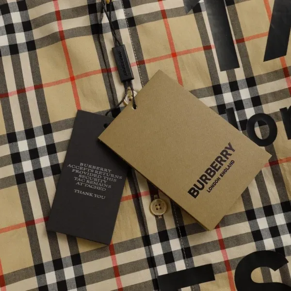 Burberry Classic Check Shirt Beige Multicolor Shirt - 10