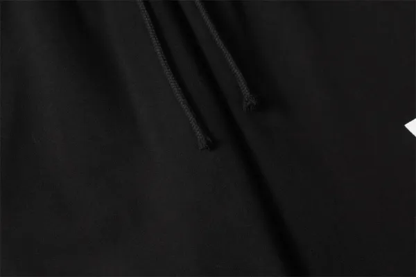 Design Sweatpants Red with Vertical Logo Print - 6