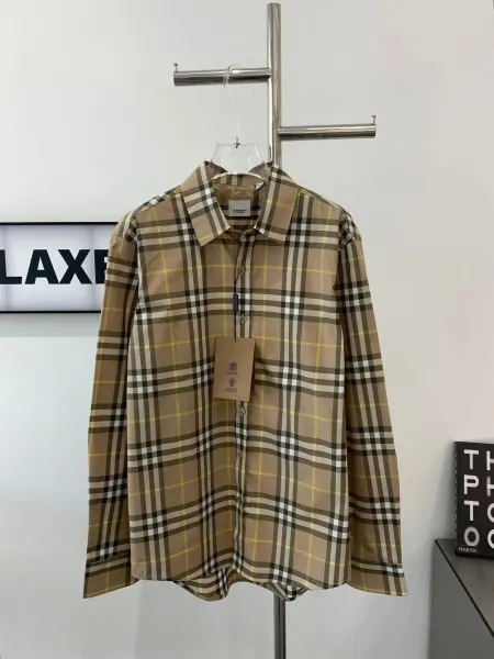 Burberry Classic Check Shirt Beige Multicolor Shirt - 18