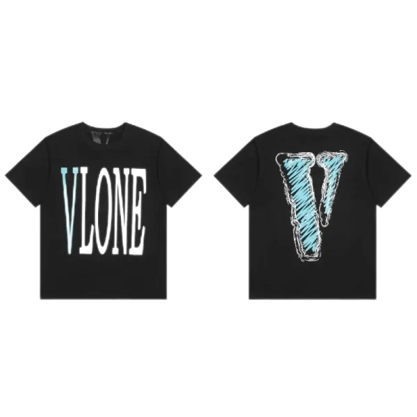 Off-White Friends Plaid Print Black T-Shirt - 18