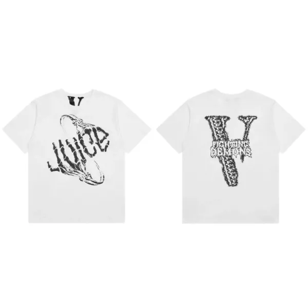 Off-White Friends Plaid Print Black T-Shirt - 26