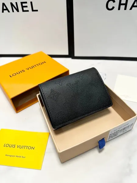 Louis Vuitton Monogram Empreinte Long Wallet Black - 13