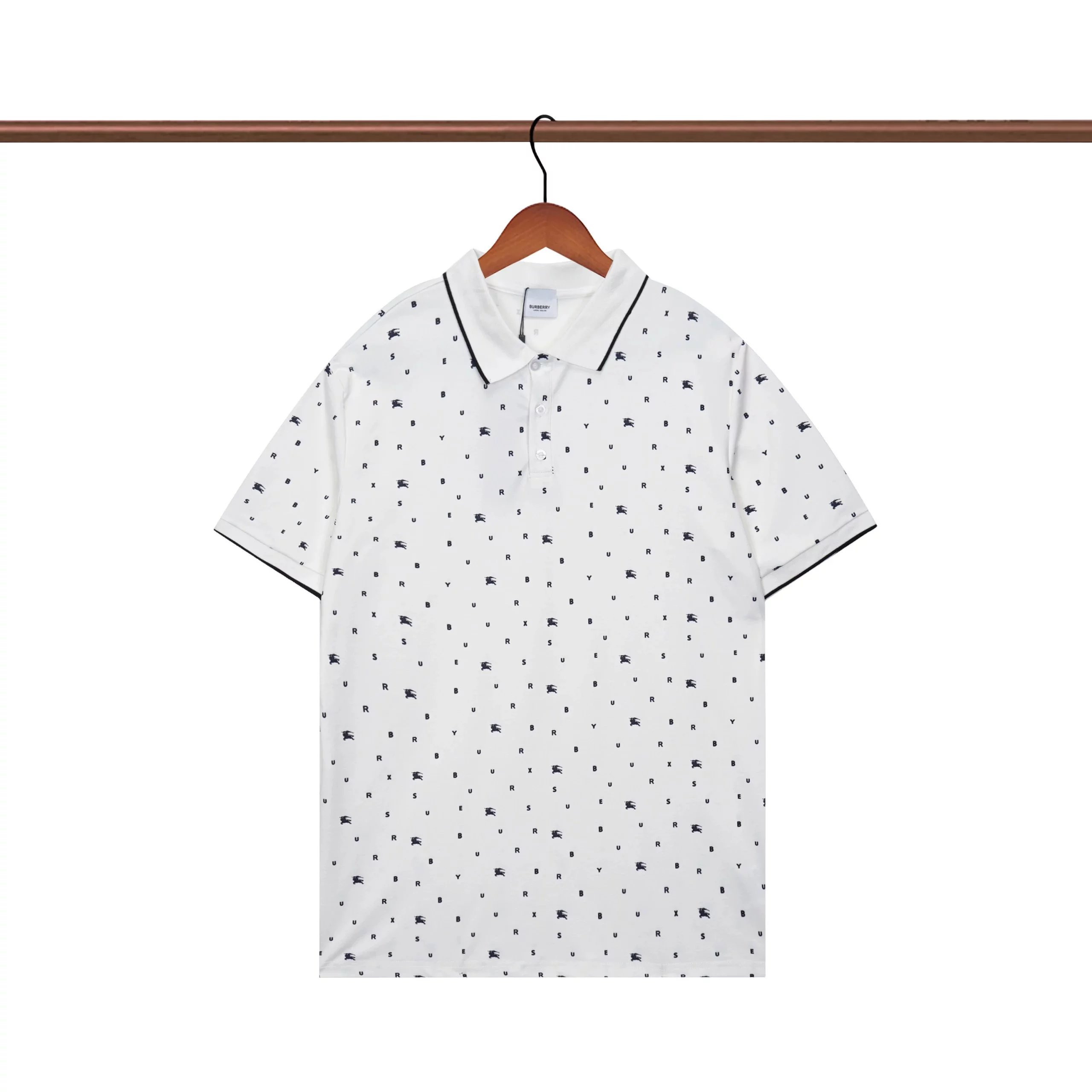 Burberry Classic Check Polo Beige Multicolor Polo Polo Shirt - 5