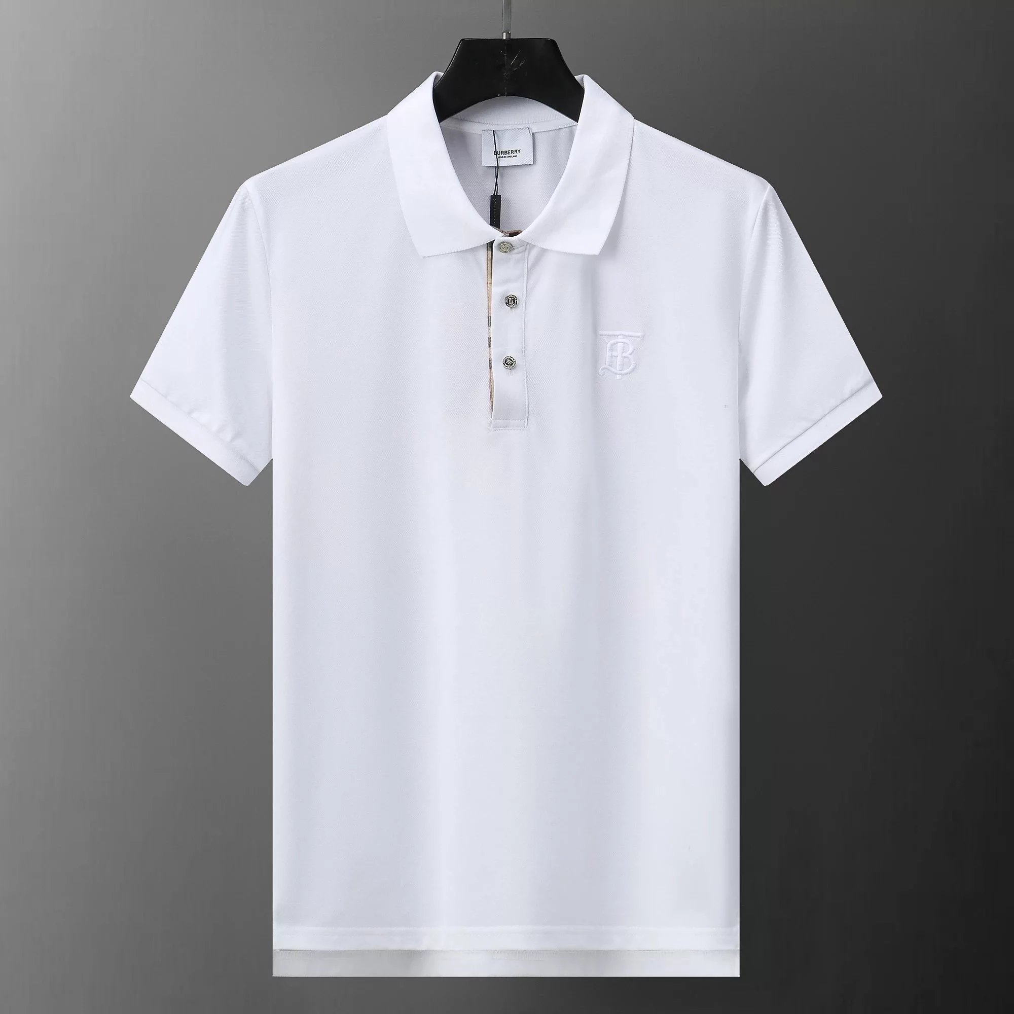 Burberry Classic Check Polo Beige Multicolor Polo Polo Shirt - 10