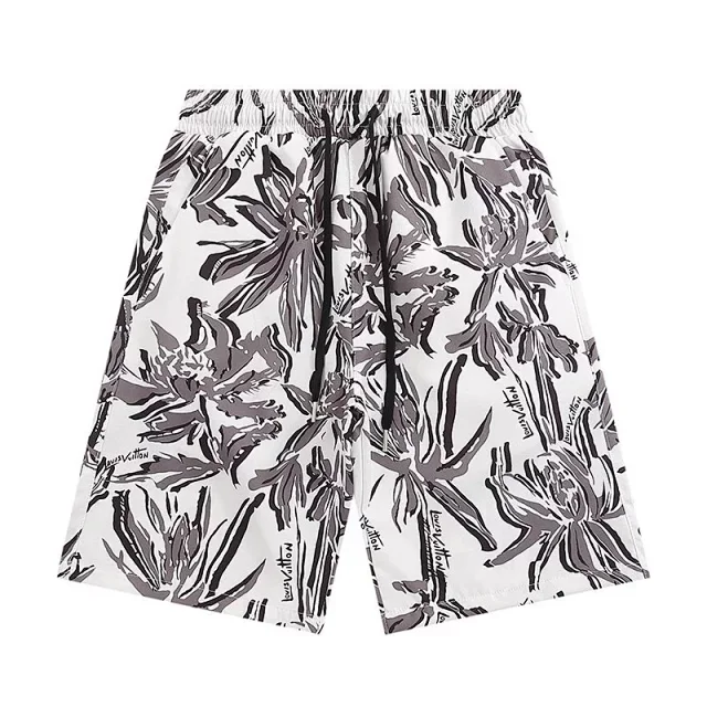 Unbranded Matching Sets Short-Sleeve Printed Shirt and Drawstring Shorts Set product detail image 19
