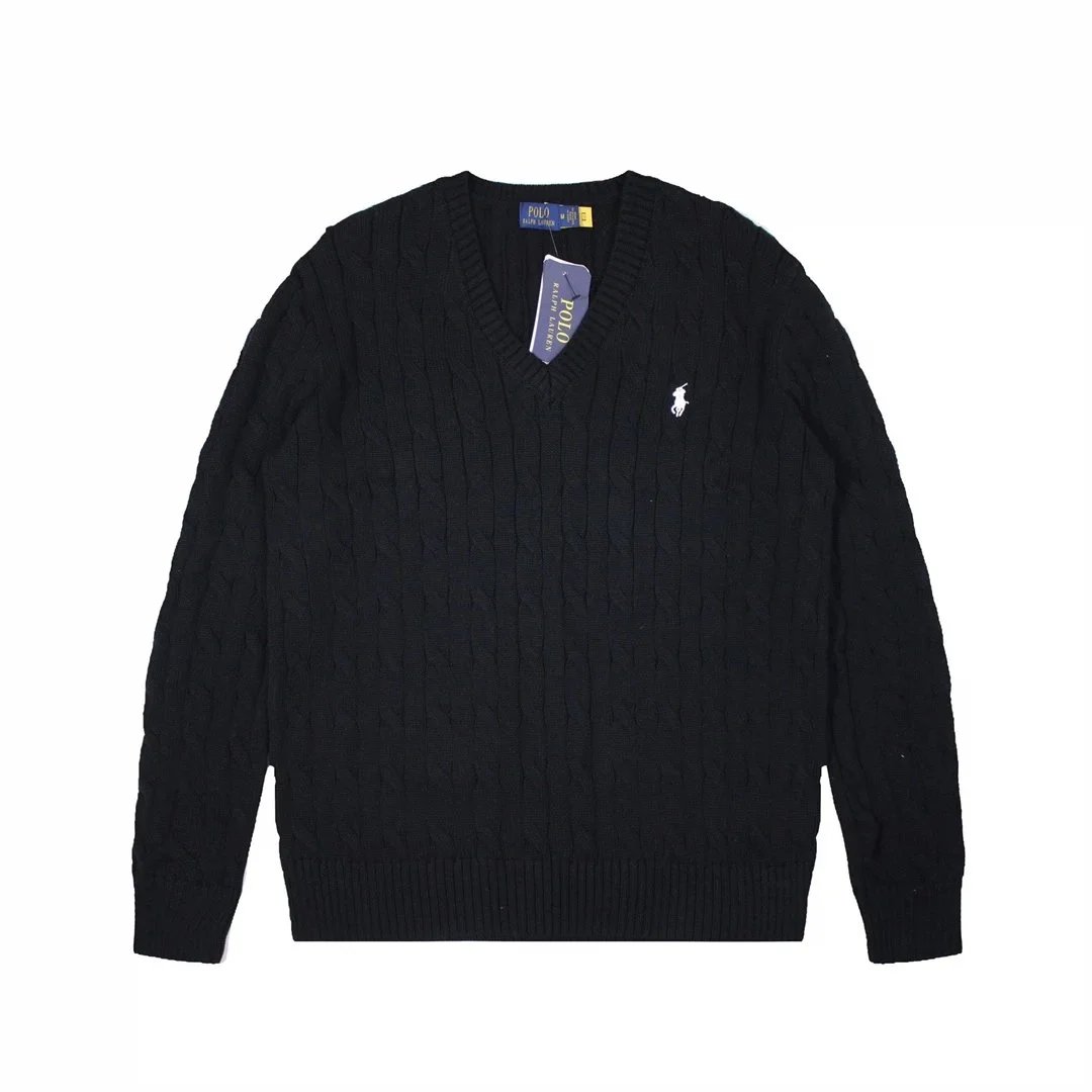 Polo Ralph Lauren Cable Knit Cardigan Lavender Sweater - 3