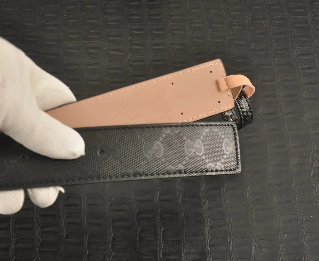Gucci GG Marmont Snake Buckle Belt Black - 7
