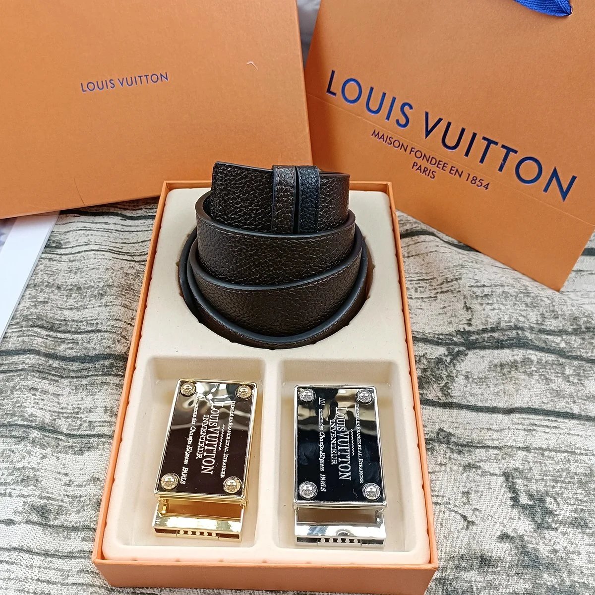 Louis Vuitton Reversible Belt 