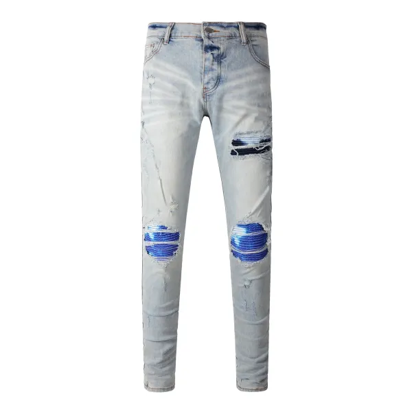 Gallery Dept. Distressed Black Denim Jeans - 24