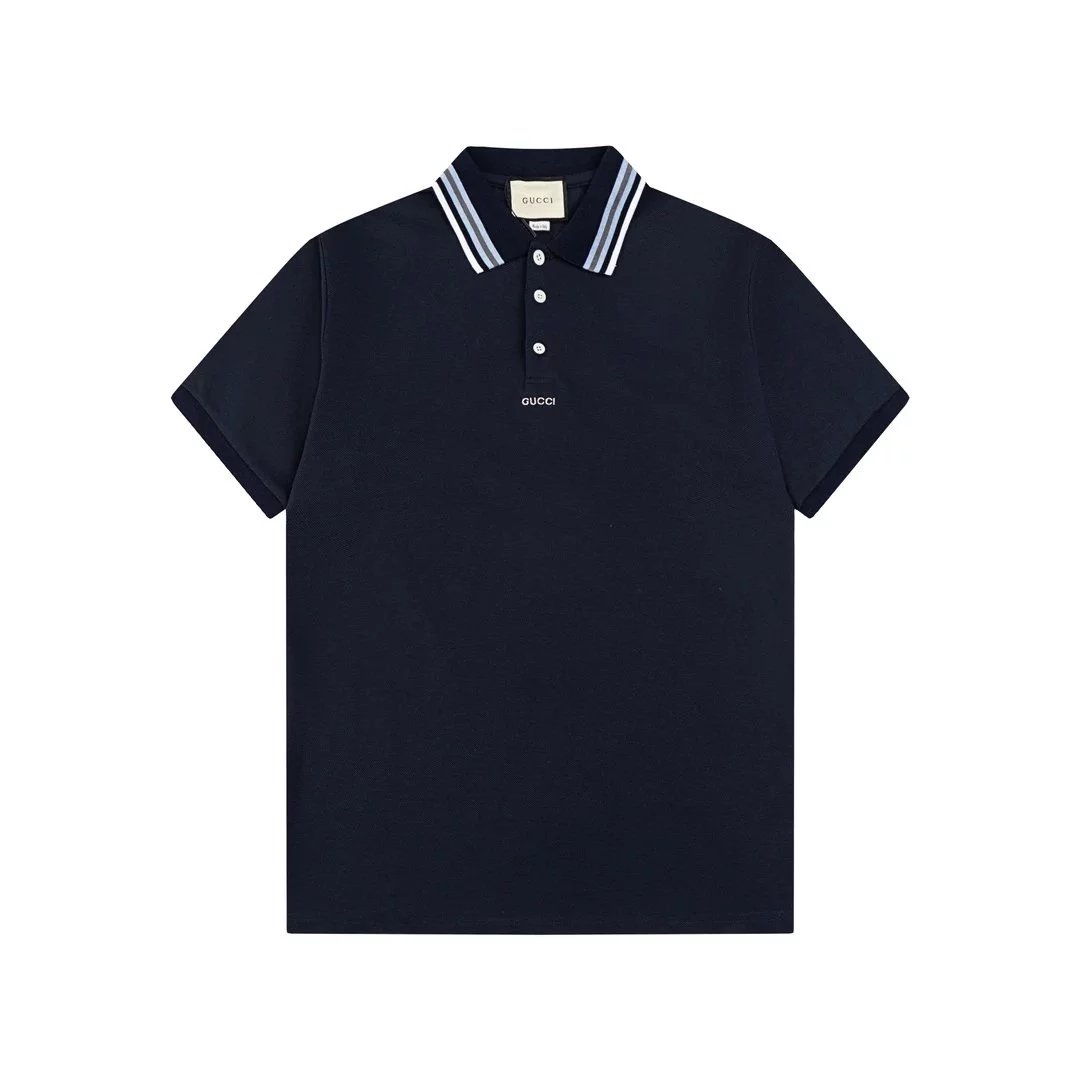 Gucci GG Logo Print Polo White Polo Shirt - 14