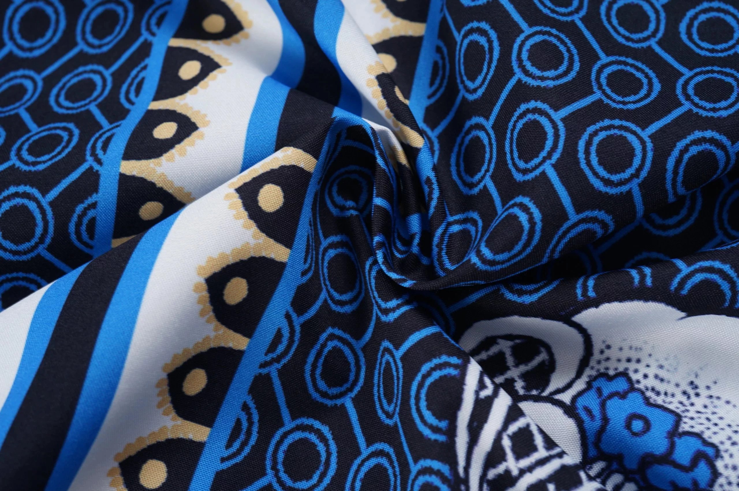 Valentino Logo Print Blue and White Resort Set - 13