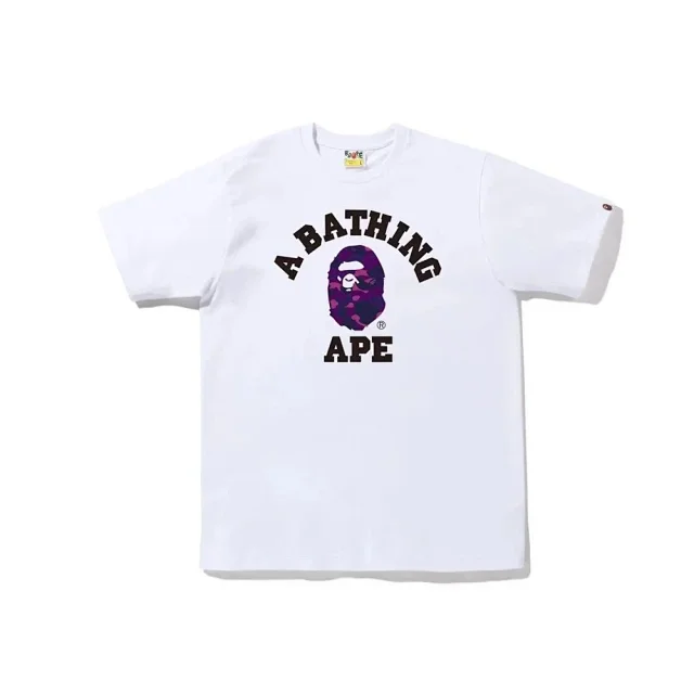 A Bathing Ape T-Shirts Short Sleeve Camouflage Head Graphic product detail image 23