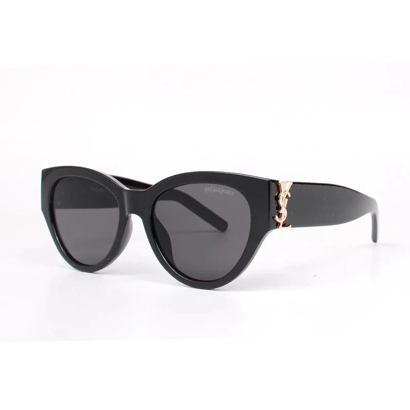 Saint Laurent Square Frame Gradient Purple Sunglasses - 4