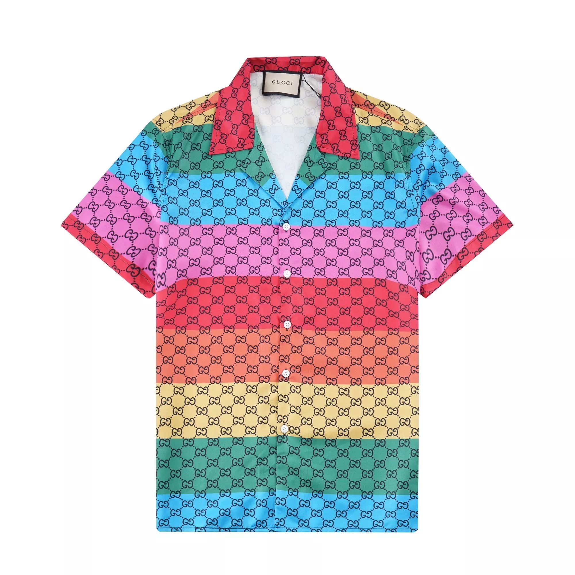 Gucci GG Mosaic Print Short-Sleeve Shirt and Shorts Set Multicolor - 27