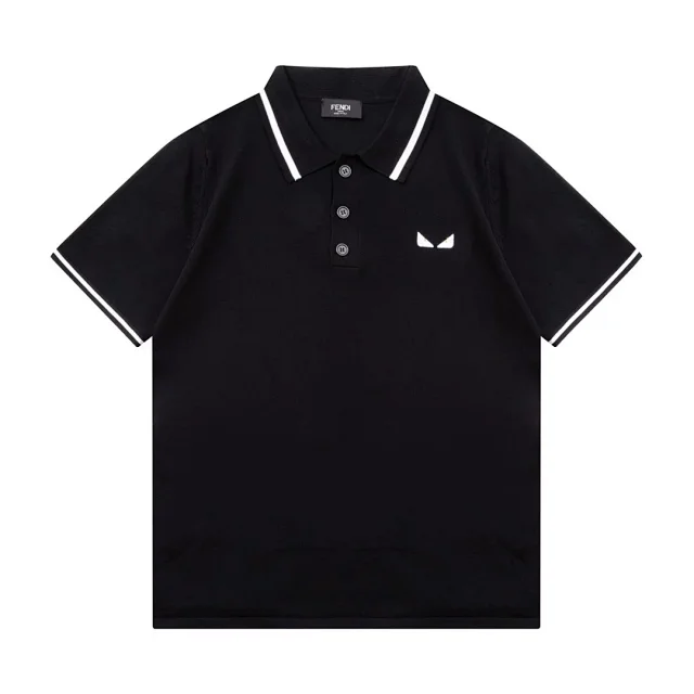 Fendi Shirts Short-Sleeve Polo Shirt product detail image 4