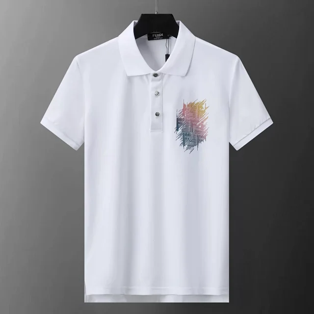 Fendi Shirts Short-Sleeve Polo Shirt product detail image 12