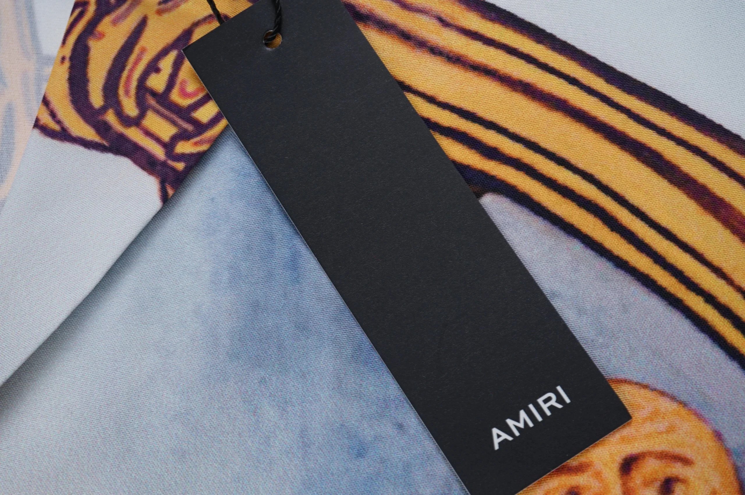 Amiri Floral Print Short-Sleeve Shirt Navy - 10