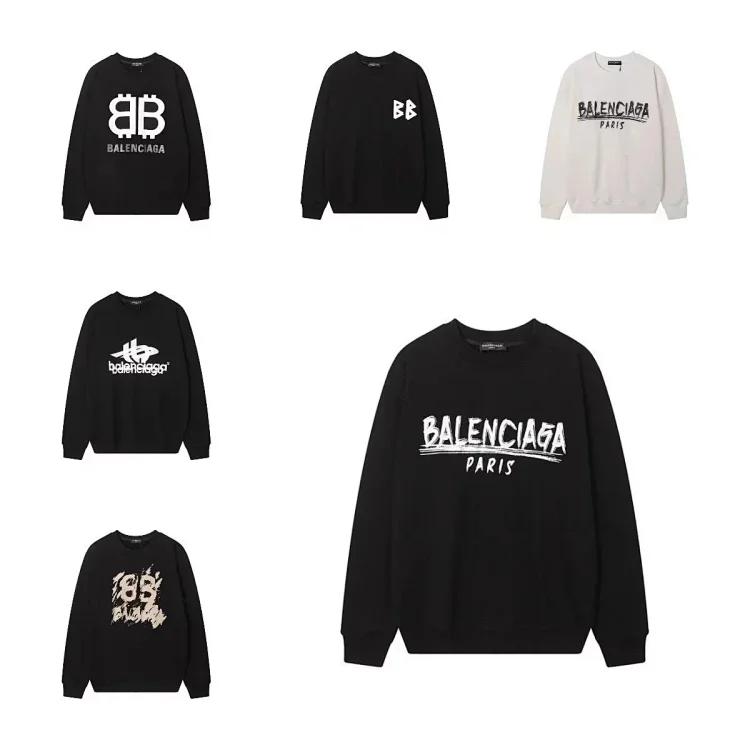 Balenciaga Long-Sleeve Sweatshirt