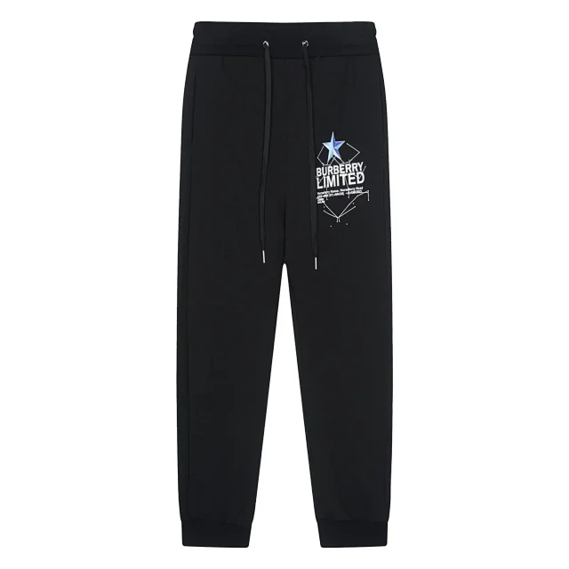 Burberry Trousers Drawstring jogger with cuffed ankles product detail image 16