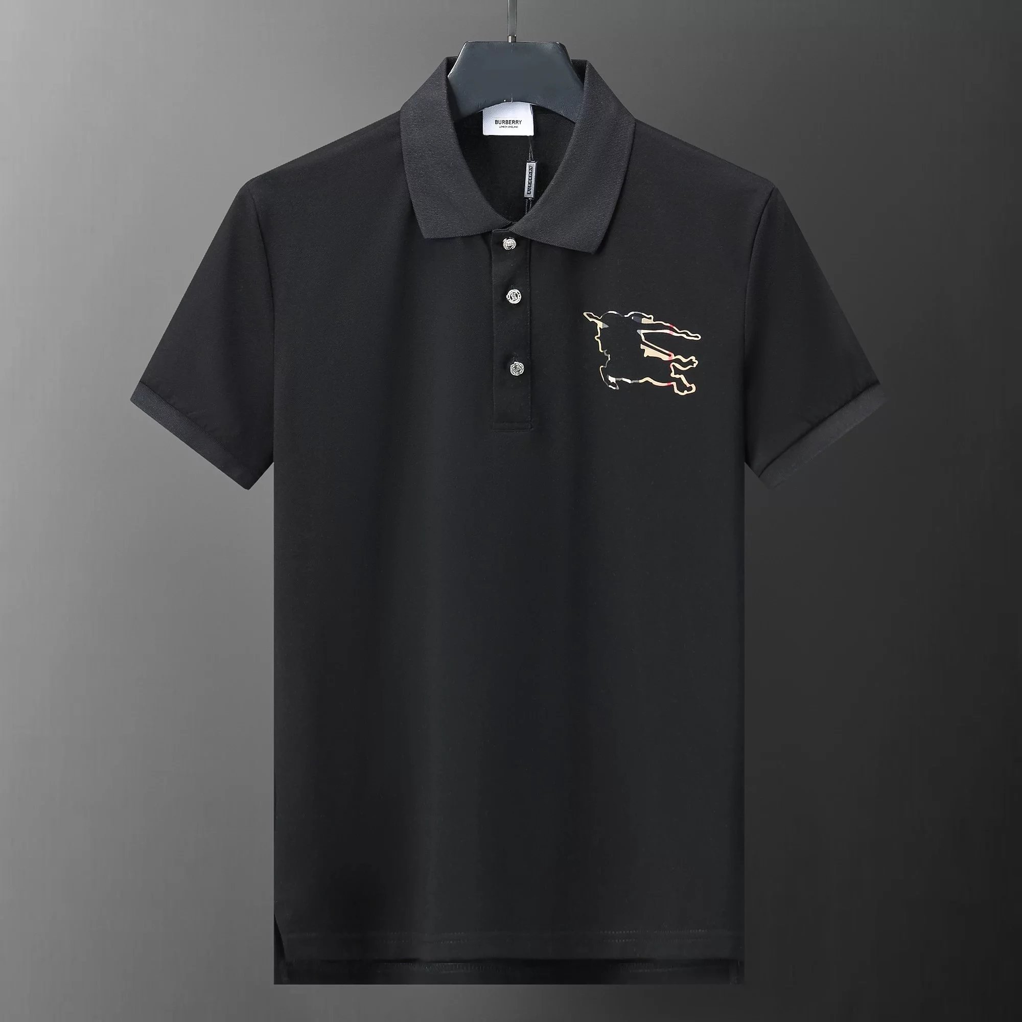 Burberry Classic Check Polo Beige Multicolor Polo Polo Shirt - 9