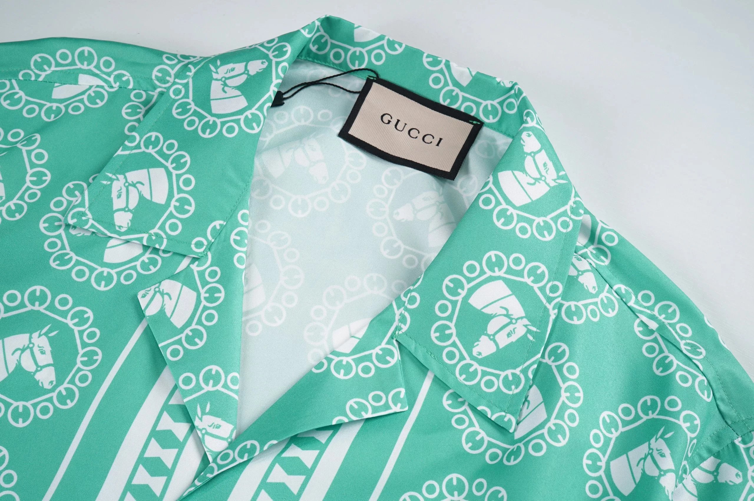 Gucci GG Mosaic Print Short-Sleeve Shirt and Shorts Set Multicolor - 4