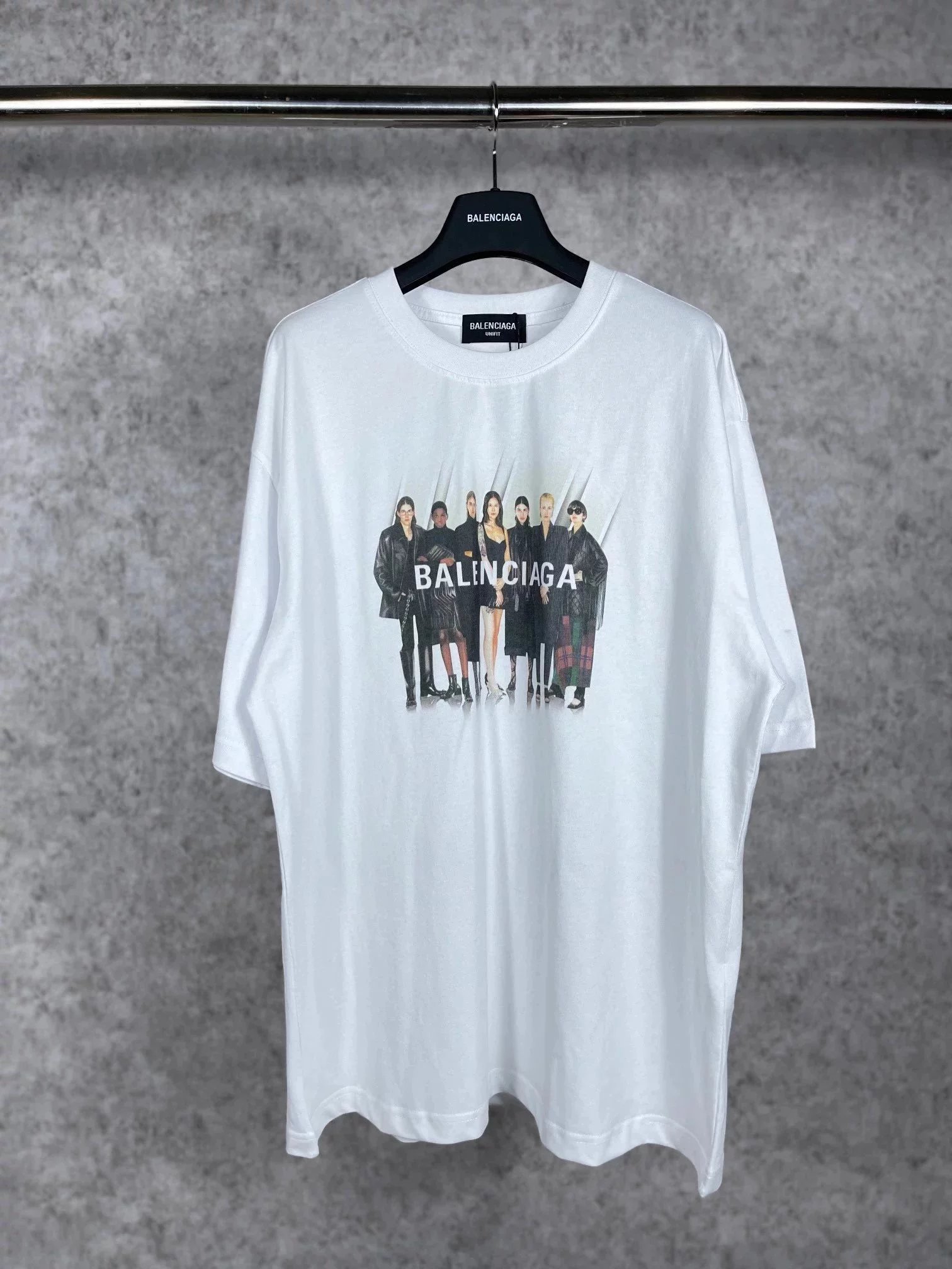 Balenciaga Logo Print Black Long-Sleeve T-Shirt - 9