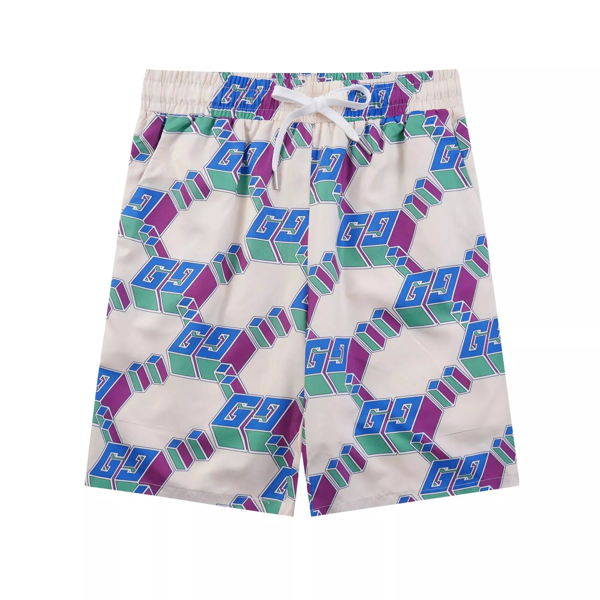 Gucci GG Mosaic Print Short-Sleeve Shirt and Shorts Set Multicolor - 30