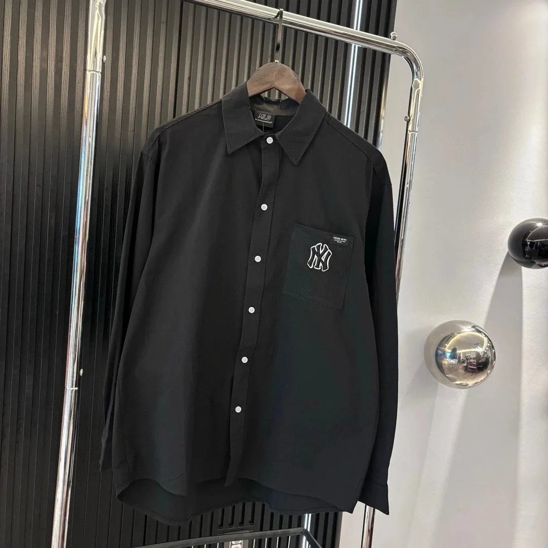 MLB New York Yankees Pocket Logo Shirt Black - 20