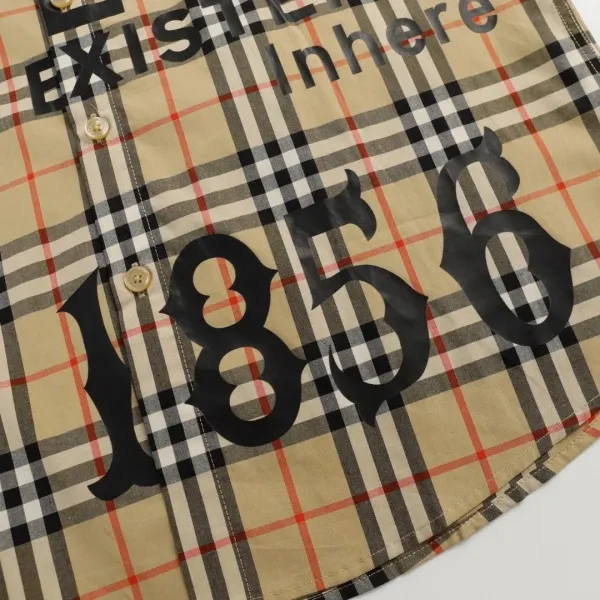 Burberry Classic Check Shirt Beige Multicolor Shirt - 8