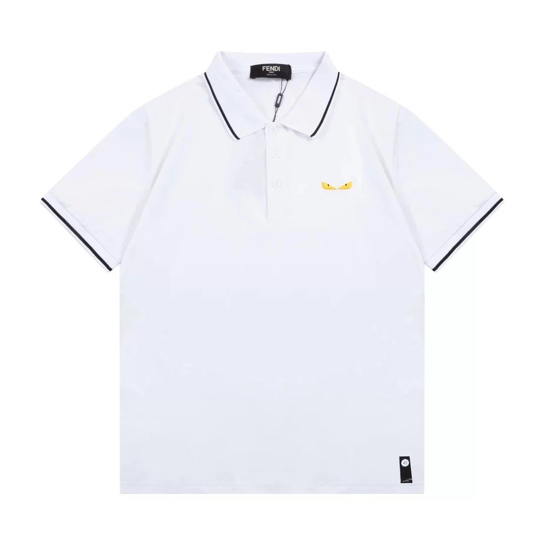 Fendi Monster Eyes Polo Shirt 