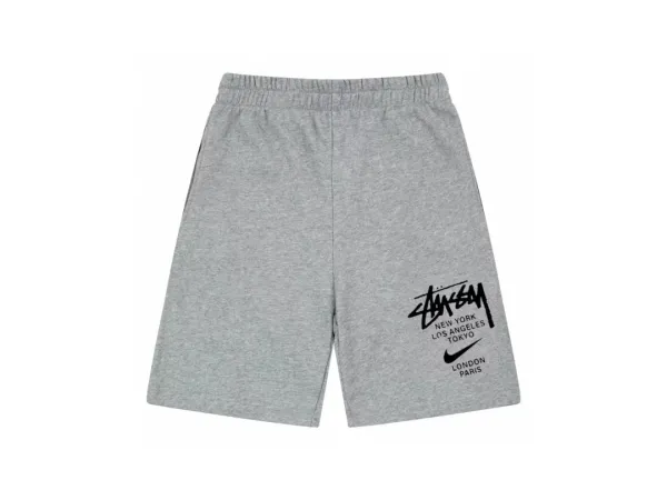 Stüssy Logo Print Teal Performance Shorts - 26