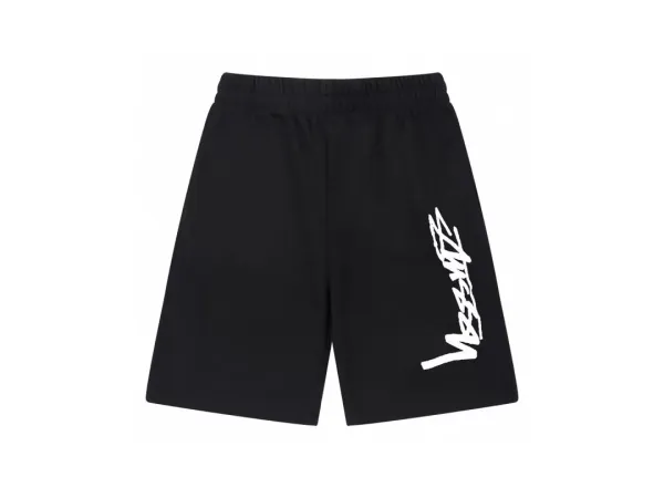 Stüssy Logo Print Teal Performance Shorts - 32
