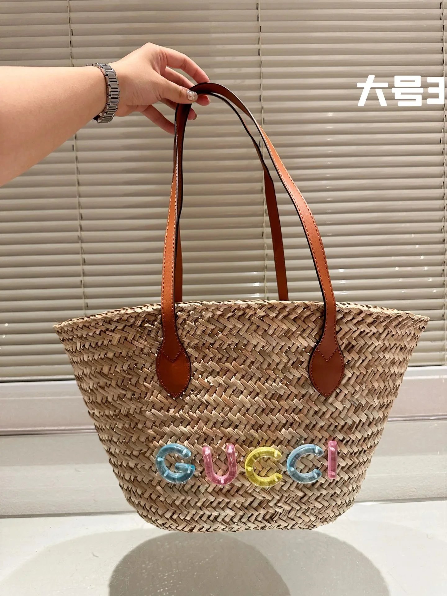 Gucci Hobo Bucket Bag Beige Brown GG Monogram with Web Stripe Shoulder Bag - 14
