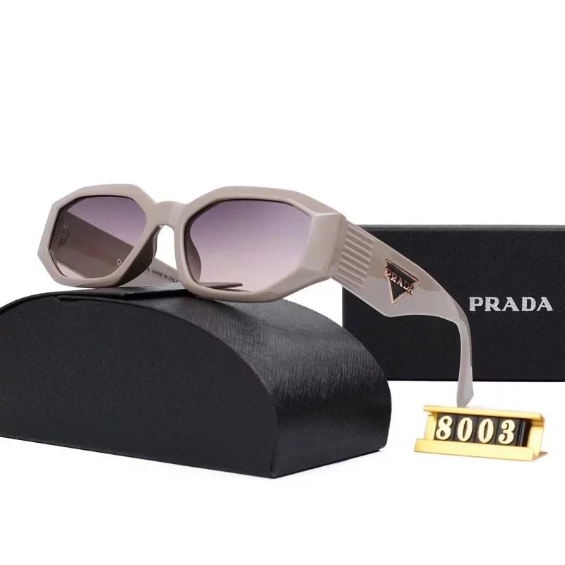 Prada Square Frame Brown Gradient Sunglasses - 19