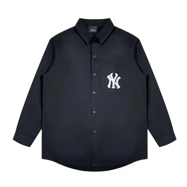 MLB Shirts Short-sleeve button-up logo-print shirt product detail image 26