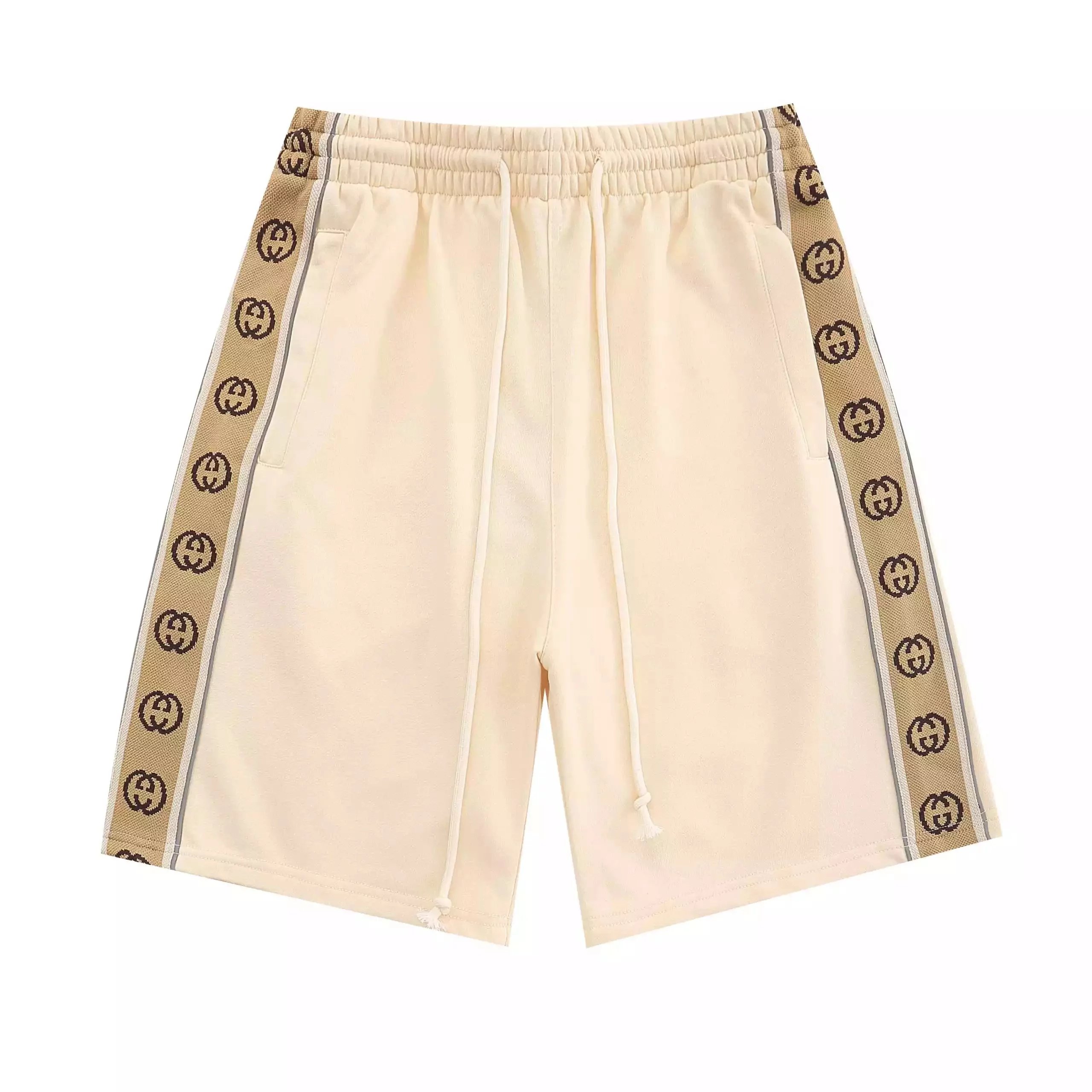 Gucci Logo-Print Black Sweat Shorts - 11