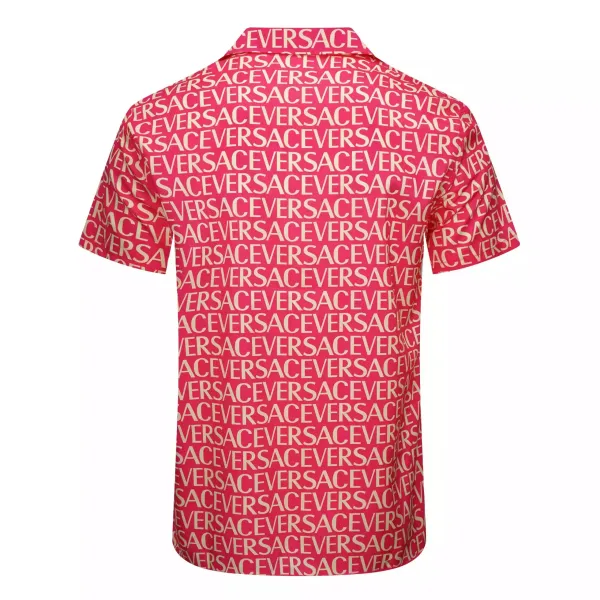 Versace Medusa Print Short-Sleeve Shirt and Shorts Set Multicolor - 19