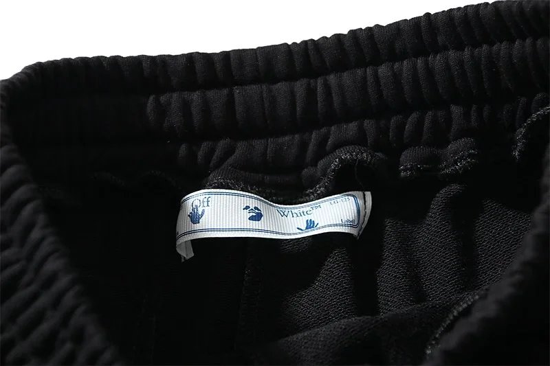 Off-White Industrial Tape Sweatpants White - 7